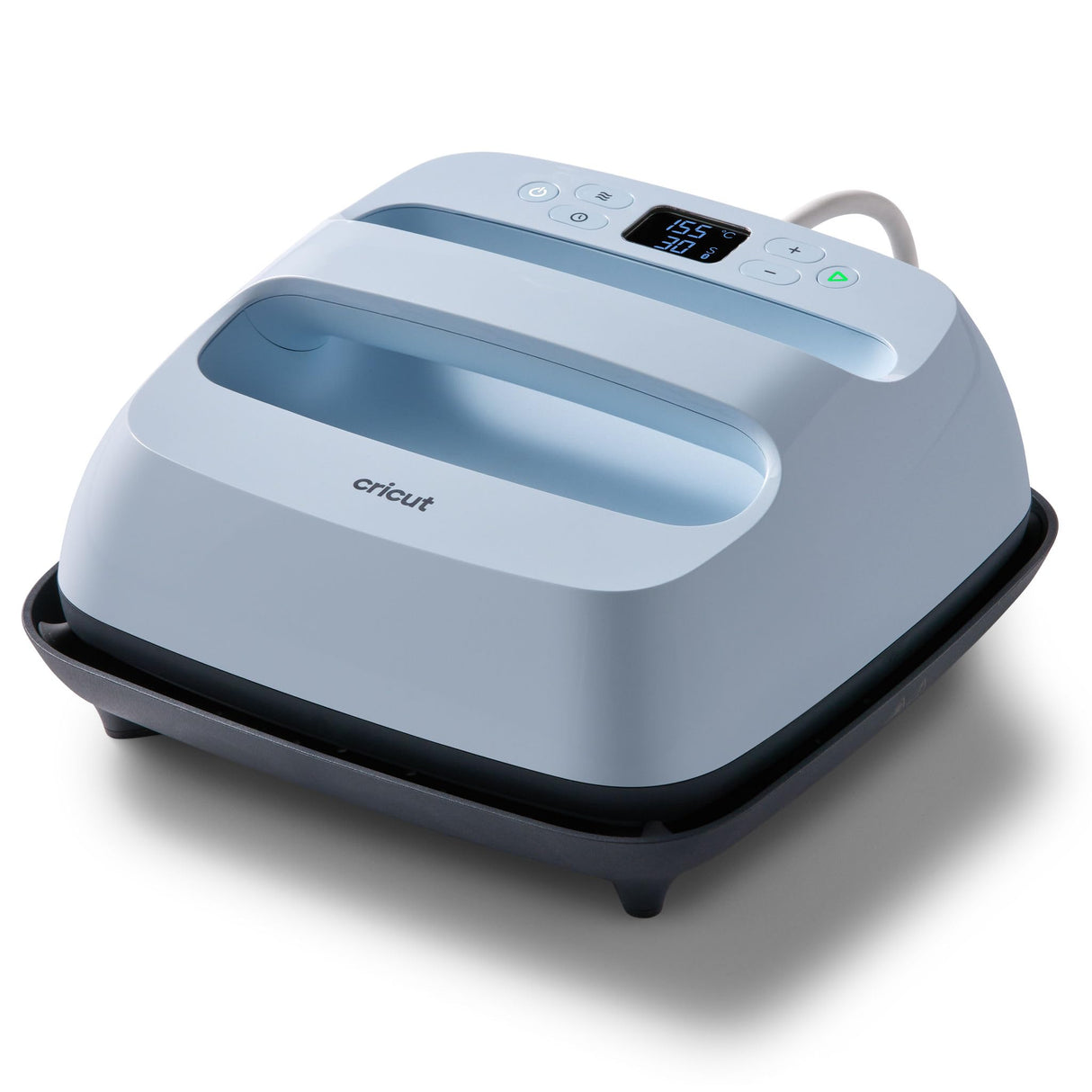 Cricut EasyPress 3 | Placa térmica de 22,5 cm x 22,5 cm | Prensa térmica para camisetas, cojines, bolsas de tela y mucho más | Uso con vinilo termoadhesivo (HTV)