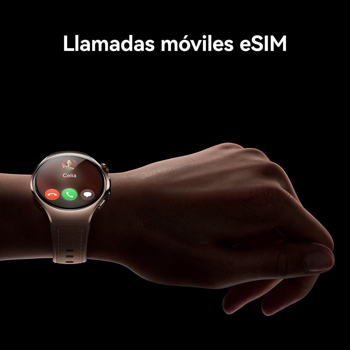 HUAWEI Watch 5, 46mm Smartwatches, Multi-Sensor Revolucionario X-Tap, SpO2 con la Yema del Dedo, Health Glance, Pago NFC, ECG, HRV, eSIM, Android & iOS, Negro
