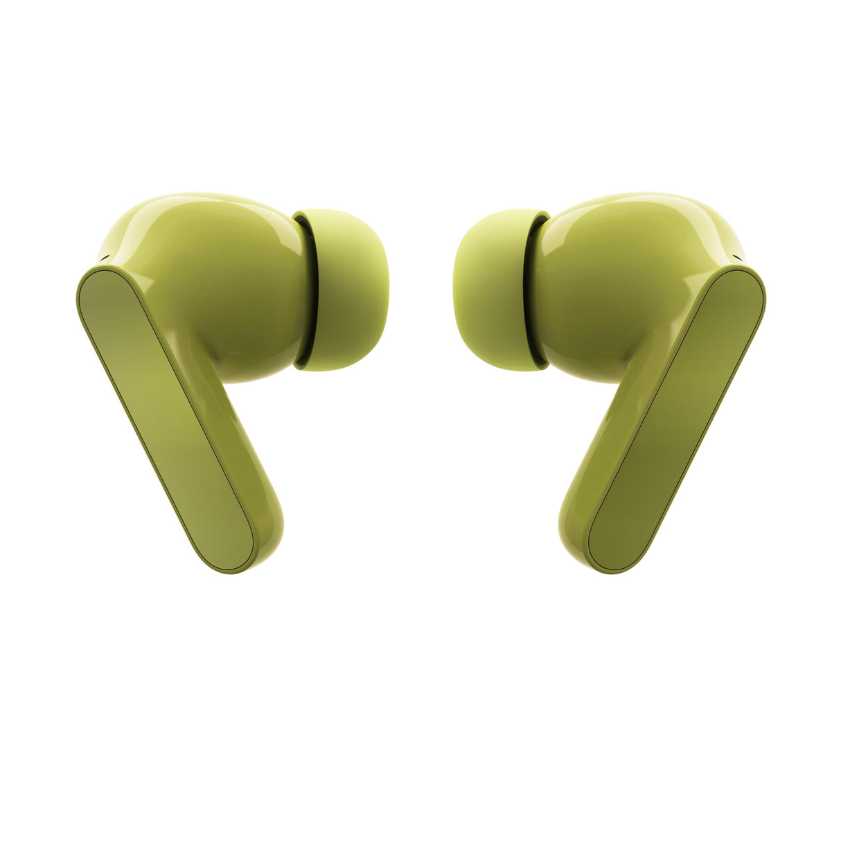 Motorola Moto Buds, Auriculares inalámbricos, Sonido inmersivo con Dolby Atmos, reducción de Ruido, autonomía de 42 Horas, 3 micrófonos, Verde Oliva [versión Francesa]