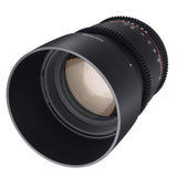 Samyang Canon EF - Objetivo de vídeo para cámaras réflex Digitales, Color Negro