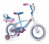 Huffy Bicicleta Pulgadas Disney Frozen Luxury, Bebés niñas, Azul Claro, 14 pollici