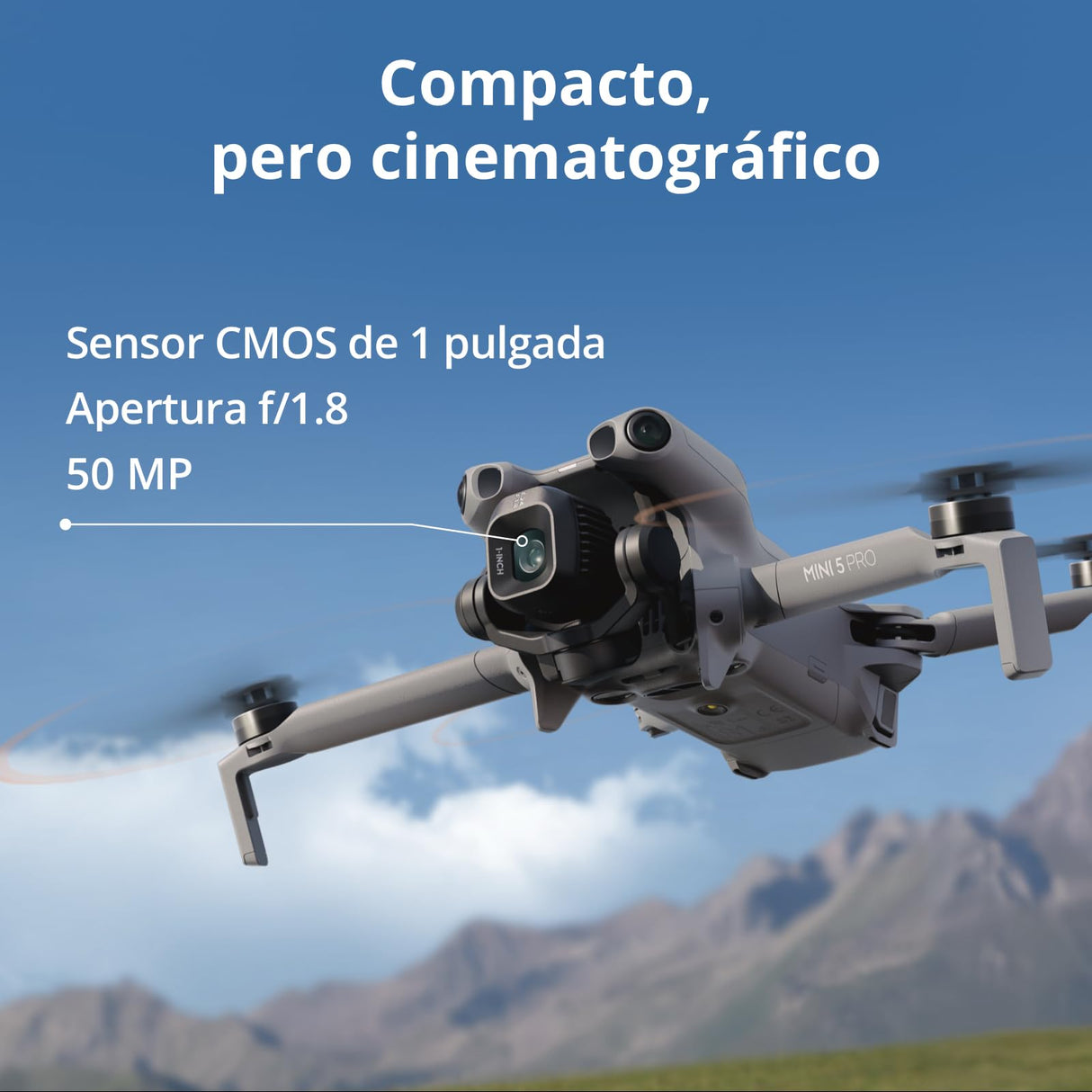 DJI Mini 5 Pro Fly More Combo with DJI RC 2 and DJI Care 1 Year, 4K Drone for Beginners, Camera Drone, 1 Inch CMOS, Obstacle Detection, ActiveTrack 360°, C0