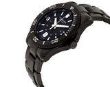 Victorinox Maverick Black Edition Ø 43 mm Reloj de Pulsera de Hombre, Swiss Made, Cuarzo analógico, Sumergible hasta 100 m, Pulsera de Acero Inoxidable, Negro