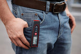 Leica DISTO D110: Medidor láser de distancia compacto con Bluetooth (se conecta a aplicaciones) para mediciones de distancia y área (uso en interiores con un alcance de 60 m)