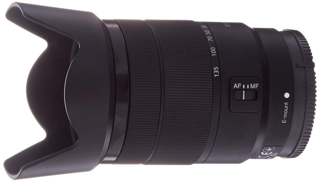 Sony Lente de Zoom de Montaje E APS-C de 18-135 mm F3.5-5.6 OSS