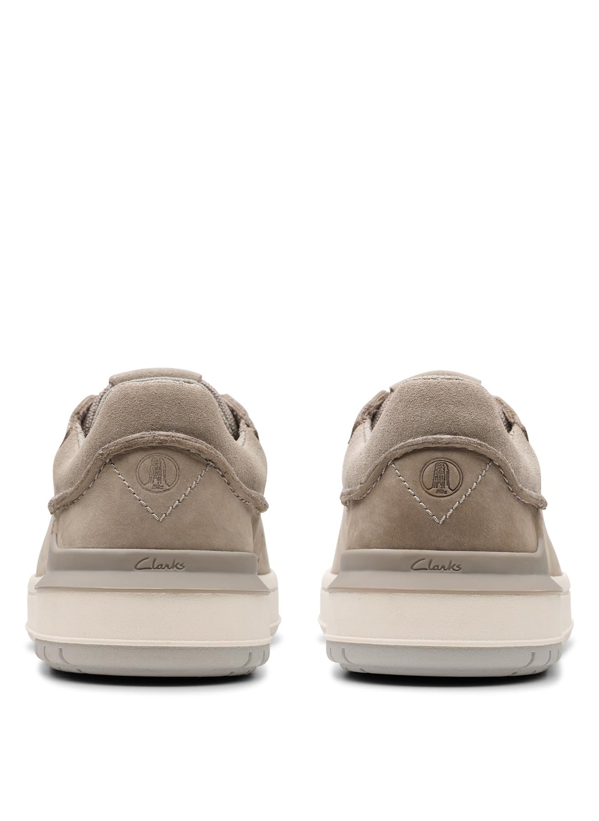 Clarks Courtlite2 Run, Zapatillas Hombre, Grey Nubuck, 47 EU