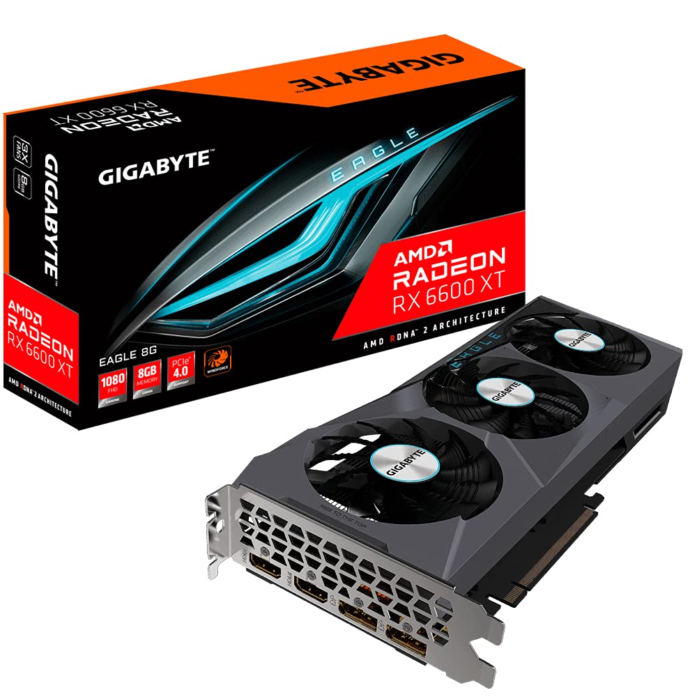 Gigabyte Technology Tarjeta Grafica Radeon, GV-R66XTEAGLE-8GD