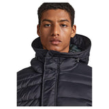 Pepe Jeans Blai Puffer Parka, Negro (Black), S para Hombre