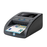 Safescan 155-S Detector de billetes falsos automático para verificar rápidamente billetes - Detector billetes falsos con 7 puntos de detección - Detector de billetes falsos 100% fiable
