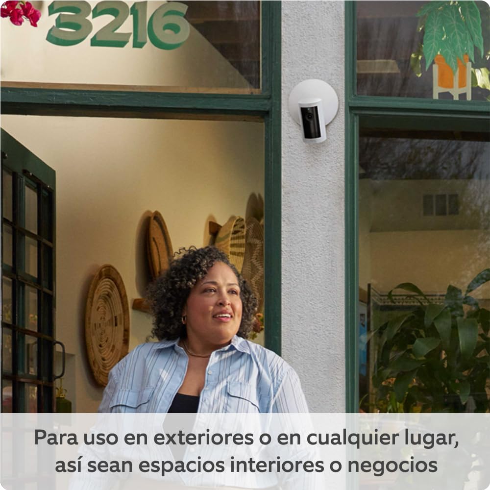 Ring | Nueva Cámara exterior Plus Power-Over-Ethernet (Outdoor Camera Plus) | Vídeo 2K de gran angular | Alimentación constante | 30 días de prueba gratuita del plan de Ring Home