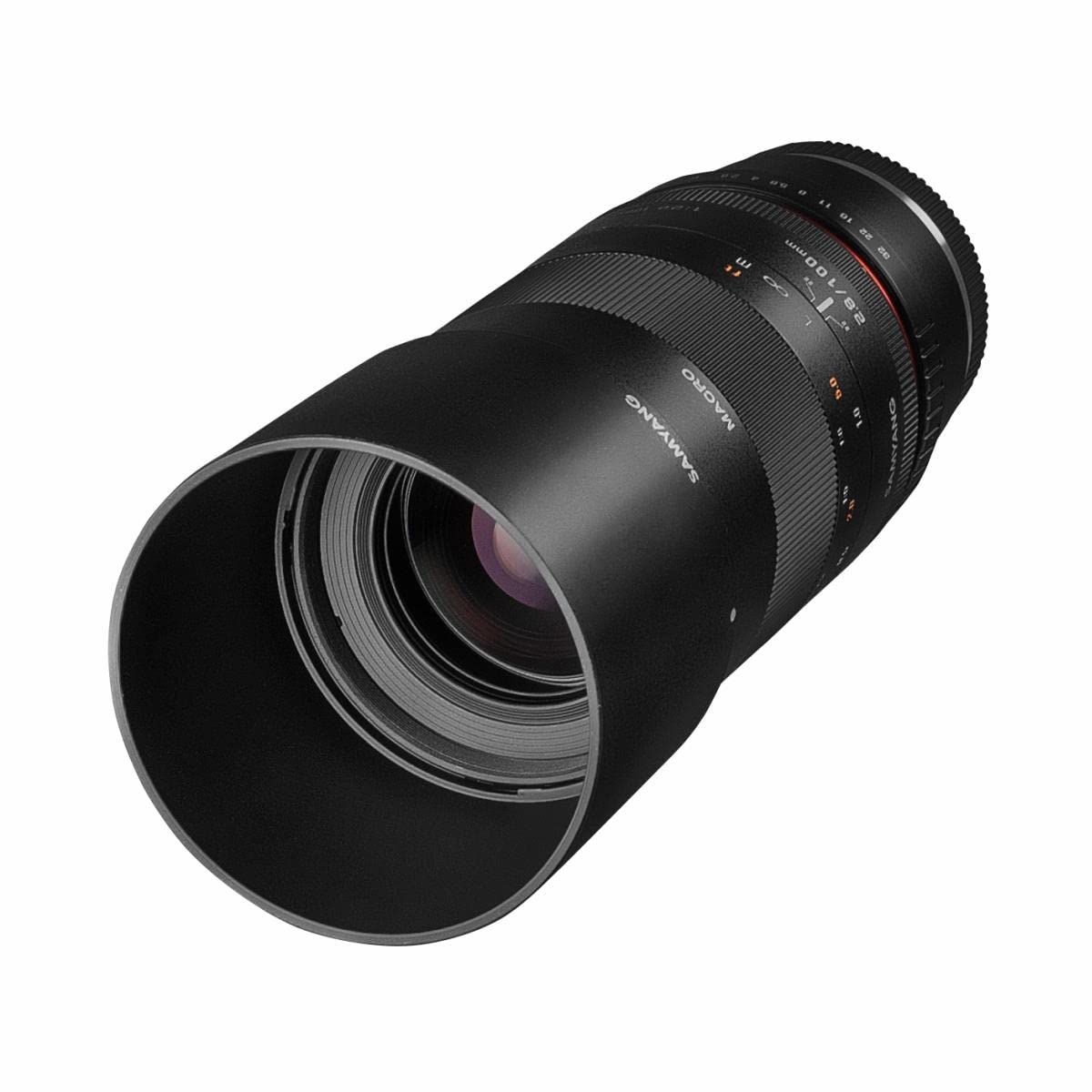 Samyang F1112309101 - Objetivo fotográfico DSLR para Micro Cuatro Tercios AS IF UMC (Distancia Focal Fija 100mm, Apertura f/2.8-32, diámetro Filtro: 67mm), Negro