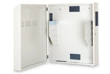 DIGITUS Armario de red - Rack vertical de 19 pulgadas - 4U - Capacidad de carga 100 kg - Profundidad útil 61 cm - Montaje en pared - Gris