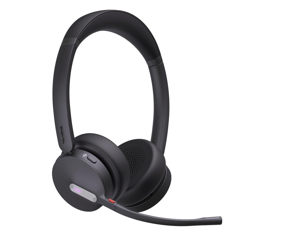 Yealink WH64 Dual Teams Casque Sans Fil Arceau Bureau/Centre d'appels Micro-USB Bluetooth Noir