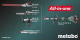 Metabo Motor Multifuncional MA 36-18 LTX BL Q - 18V - Sin Escobillas, Portátil y Sostenible sin Batería