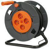Zenitech - Carrete DIY - 4 tomas 16A - 3G1.5mm² - 40m