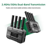 Accsoon - CineView HE - Transmisor - - HDMI - 1080p 23.98/24/25/29.97/30/50/59.94/60fps - Latencia <0.06s - Rango de transmisión 1200ft