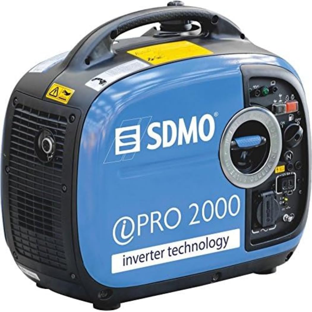 SDMO INVERTER PRO 2000 Generador Inverter, Equipado con Motor Yamaha, 2000 W