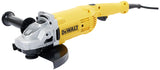 DeWalt DWE492-QS, Amoladora 2.200W, Diámetro de disco 230mm, Velocidad 6.500 rpm, Empuñadura lateral en 2 posiciones, Bloqueo del eje