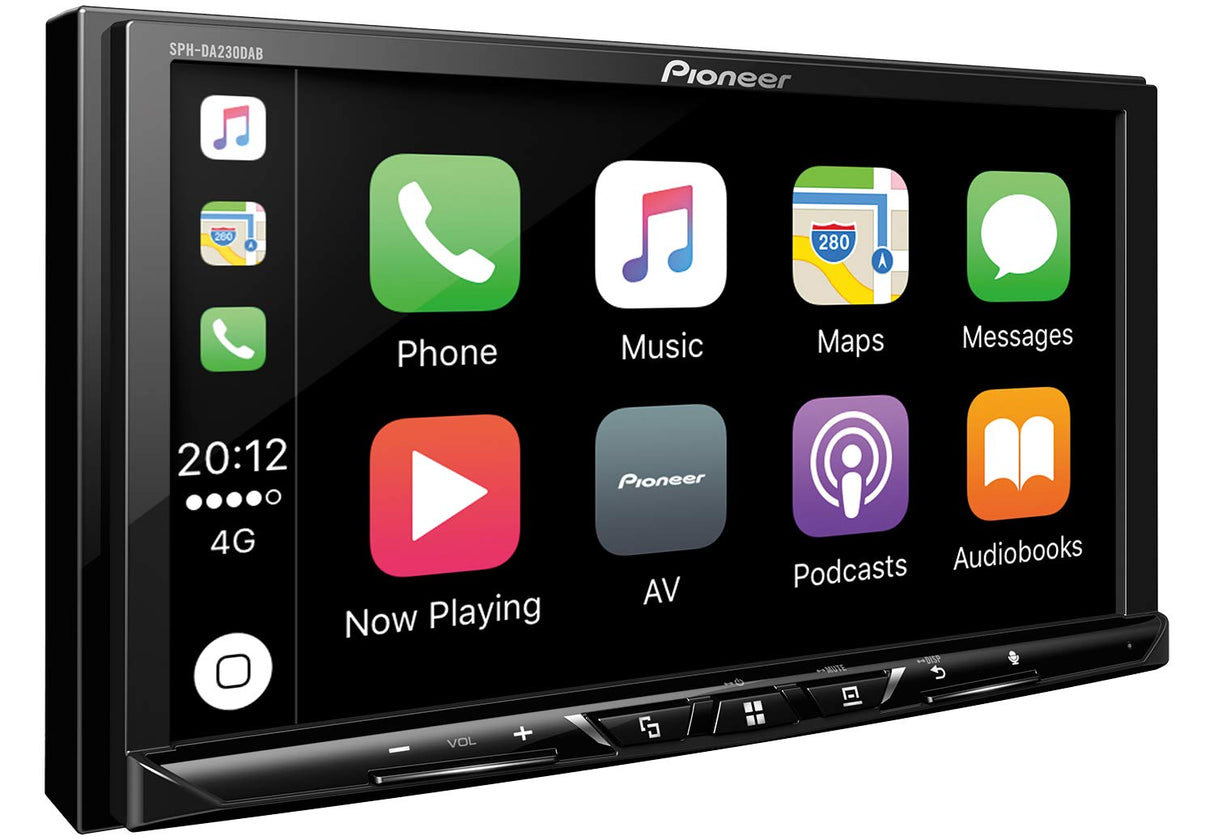 Pioneer SPH-DA230DAB - Pantalla Multimedia, Color Negro