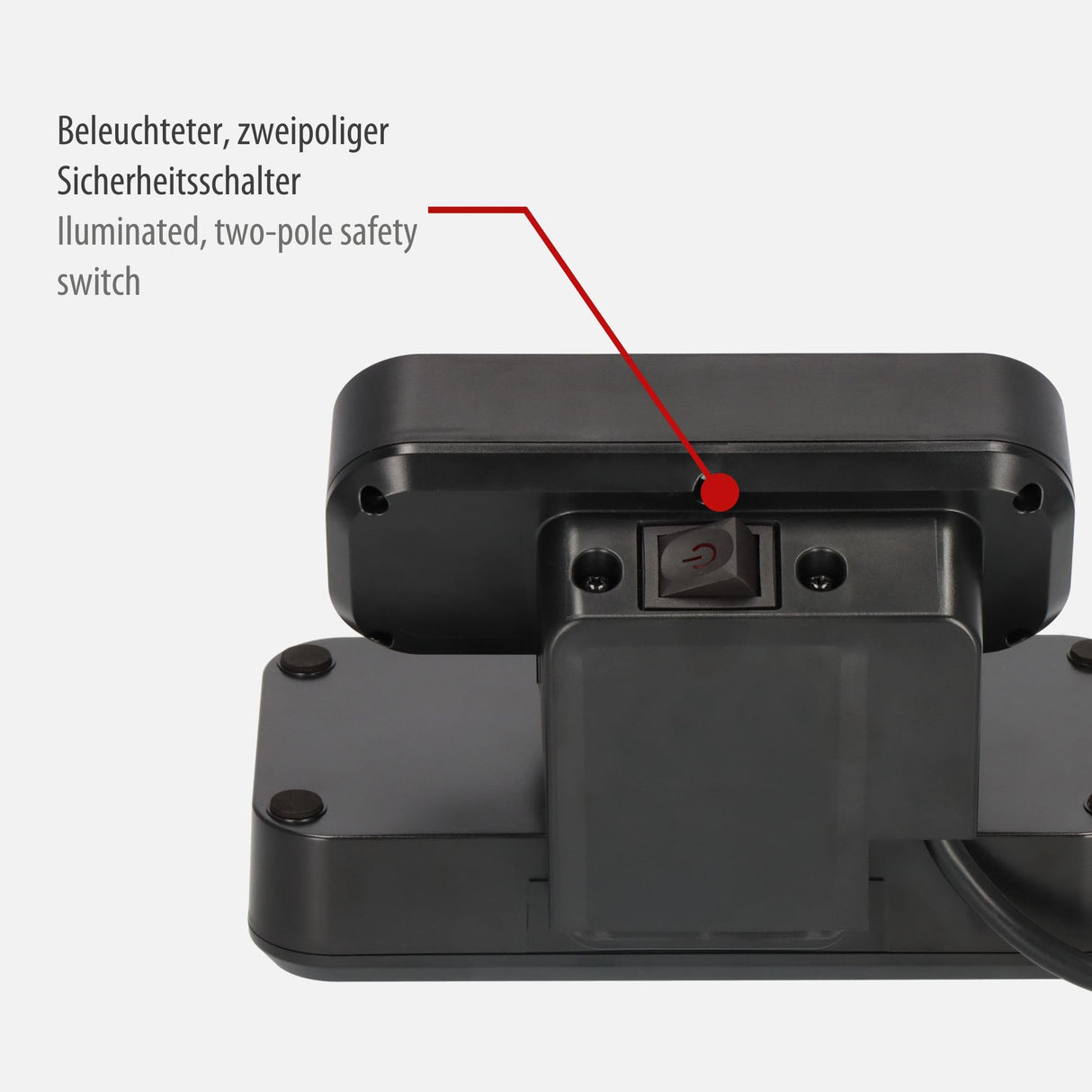 Brennenstuhl Regleta de sobremesa dúplex con Interruptor y protección contra sobretensiones (Regleta Enchufes con USB C Power Delivery, 1x USB C y 1x USB A, 9X enchufes, 2m) Plata/Negro