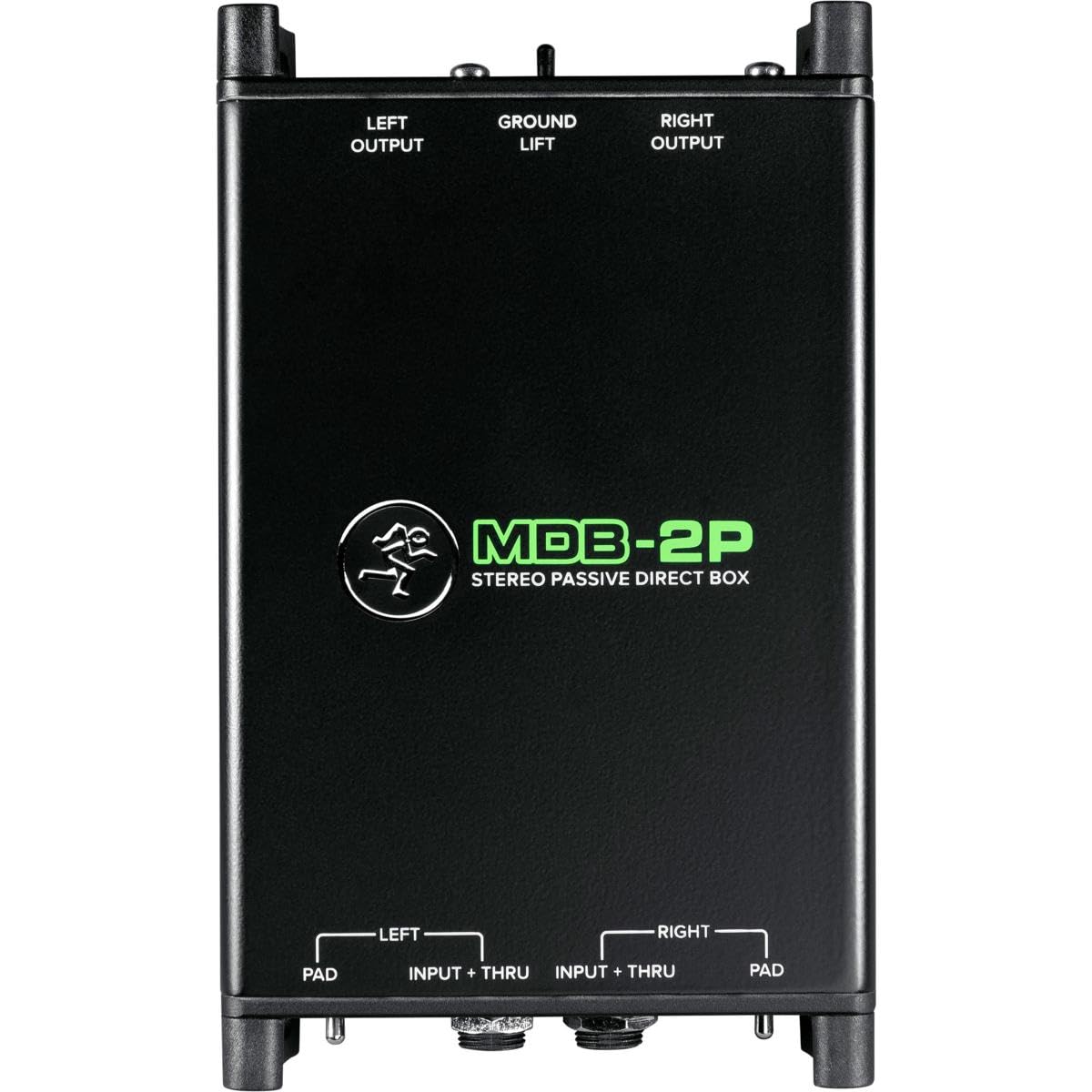 MACKIE MDB-2P caja de inyección directa pasiva (DI) de 2 canales con Ground Lift y atenuadores de -15 dB
