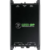 MACKIE MDB-2P caja de inyección directa pasiva (DI) de 2 canales con Ground Lift y atenuadores de -15 dB