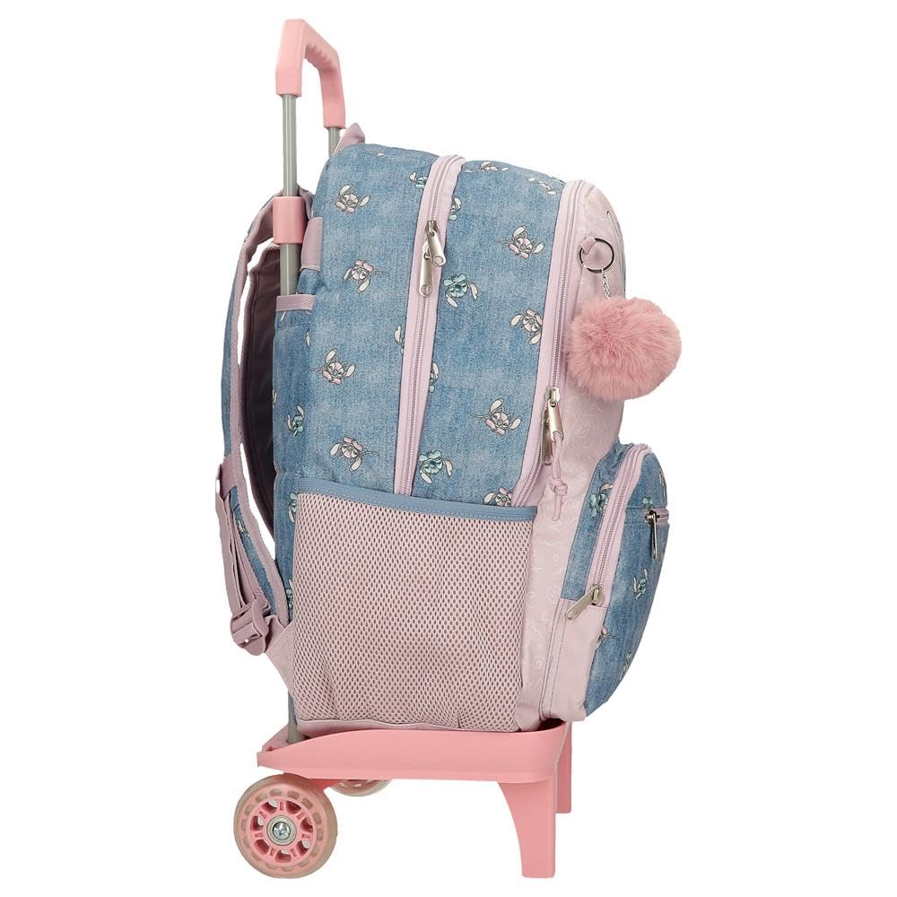Disney Stitch You Are Magical Equipaje- Bolsa de Mensajero, Niñas, Azul