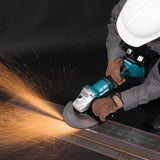 Makita DGA900ZKX2 - Amoladora angular inalámbrica (2 x 18 V, sin batería, sin cargador)