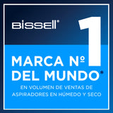 BISSELL CrossWave HF3, Aspiradora Sin Cable, Aspiradora Fregona solo para Suelos Duros, Escoba Aspiradora Vertical Ligera, Aspiradora de Agua con 25 Minutos de Autonomía, en Seco y Húmedo, 3598N