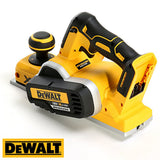 DEWALT DCP580 N-XJ - Cepillo XR 18V sin escobillas, Para Madera, Cambio Rápido de Hoja, Profundidad de Corte 2,0mm, Maletín TSTAK - Sin Batería ni Cargador