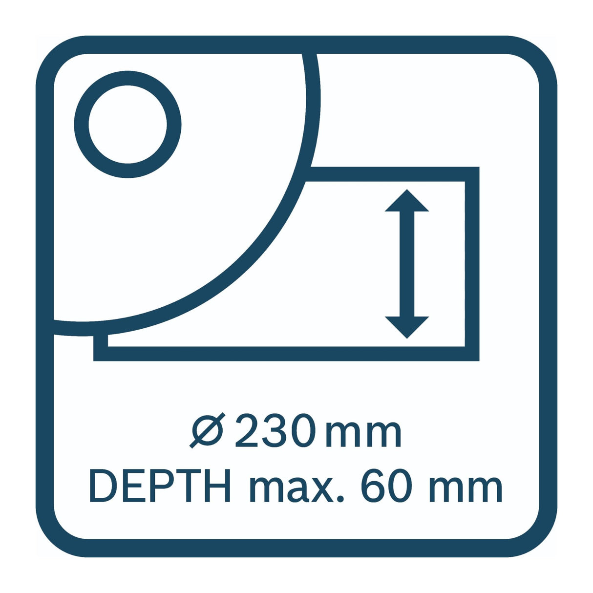 Bosch Professional Caperuza de aspiración, para discos de corte de amoladora 230 mm, montaje con tornillos, Azul Y Negro, Ø 230 mm