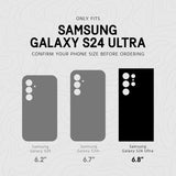 Pelican Shield - Funda para Samsung Galaxy S24 Ultra [6.8 pulgadas] [Carga inalámbrica] [Protección contra caídas MIL-STD de 21 pies] Funda para Samsung Galaxy S24 Ultra - Funda resistente con soporte