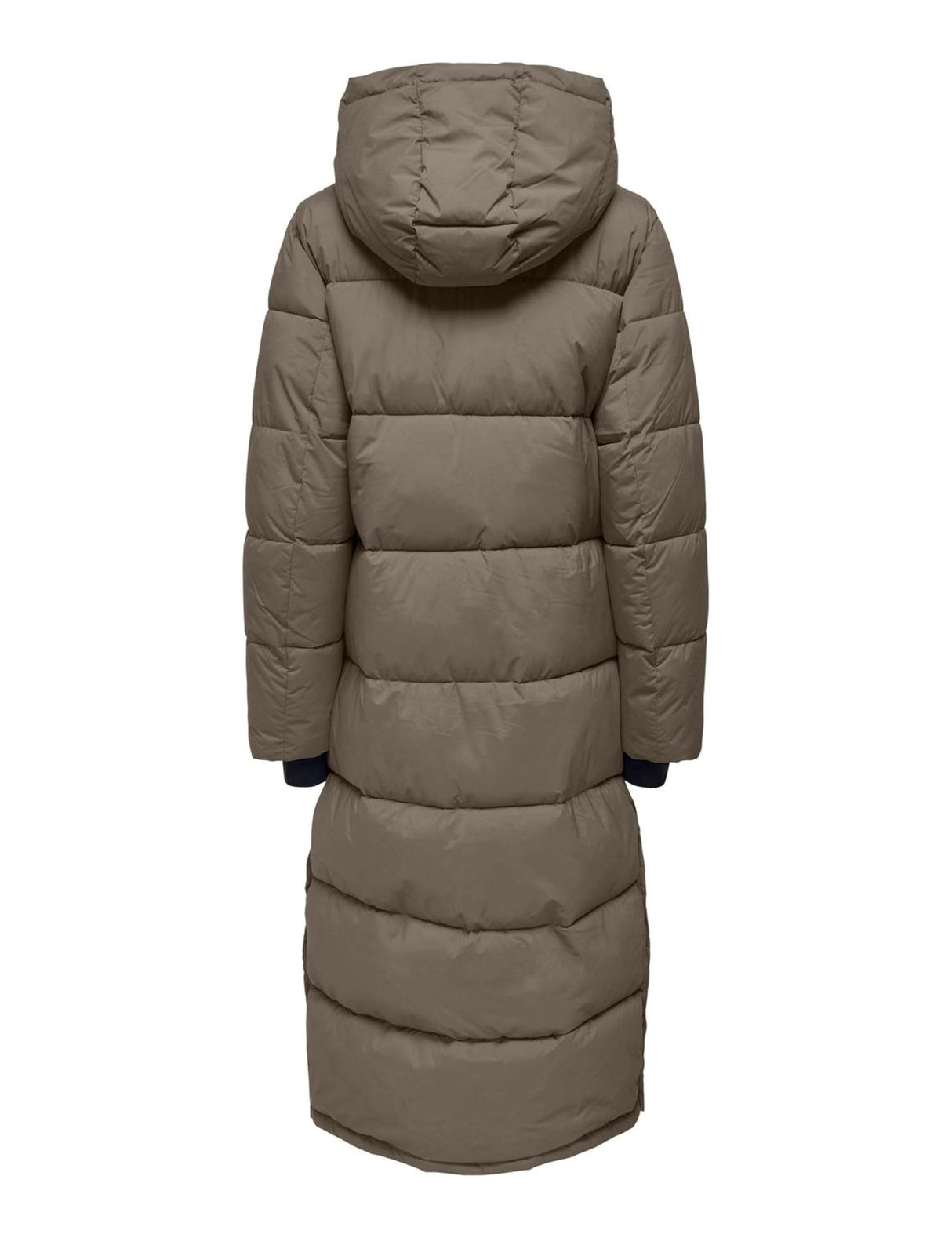 ONLY Onlann Premium Puffer Coat X-Long Otw Abrigo, marrón, L para Mujer