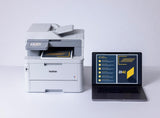 Brother MFCL8390CDW, Impresora multifunción Profesional LED Color compacta, con Red Cableada/WiFi y Doble Cara automática en Todas Las Funciones