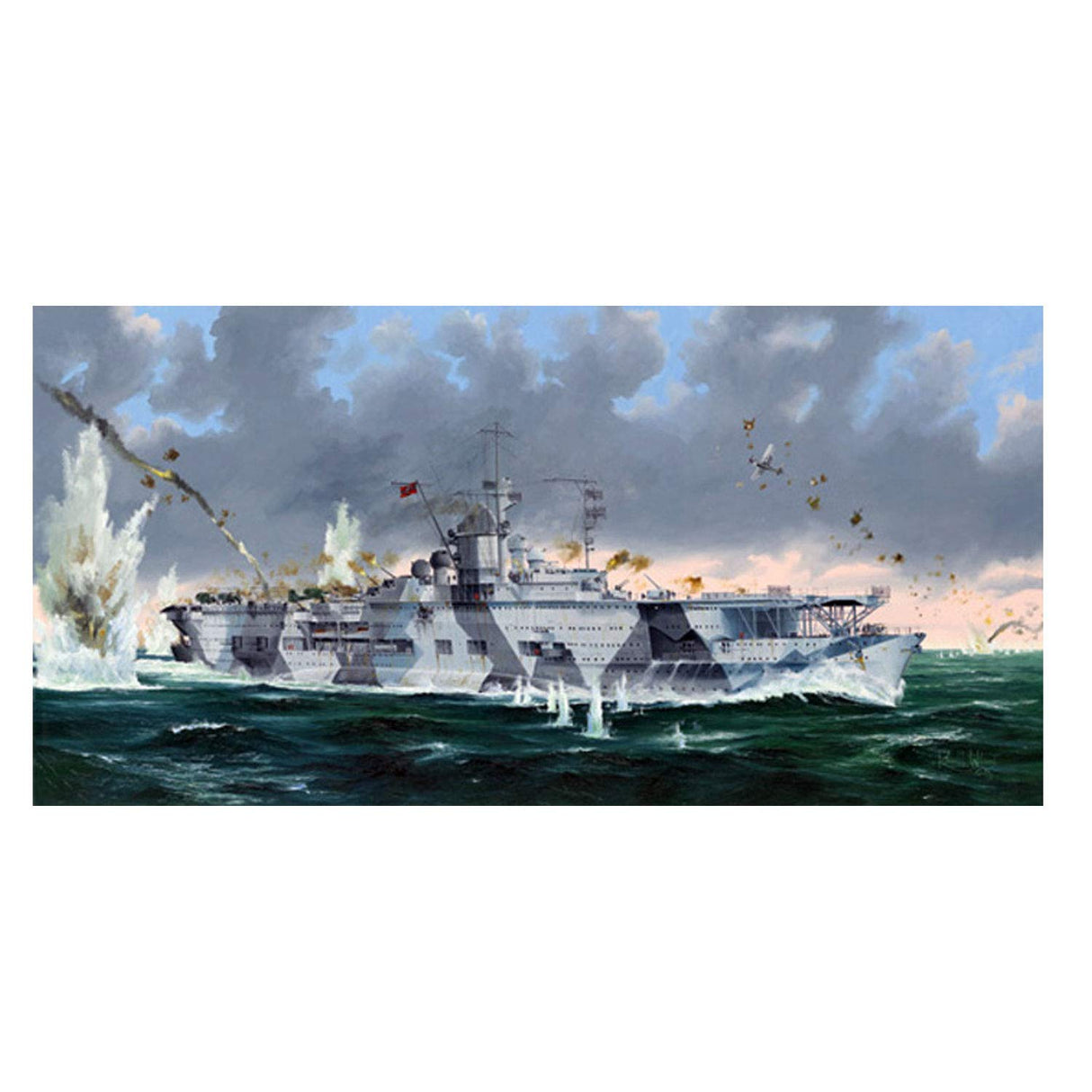 Trumpeter Conde, Maqueta de aviación Alemana Navy Carrier DKM GRAF Zeppelin, Multicolor, Medio (05627)
