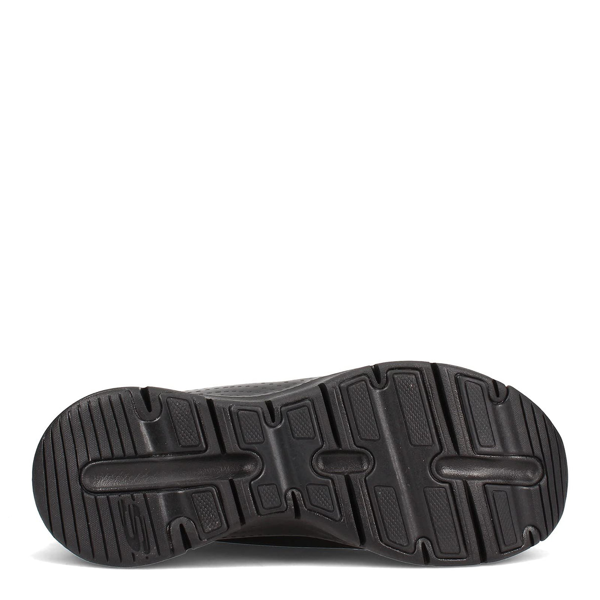 Skechers ARCH FIT METRO SKYLINE, Zapatillas para Mujer, Black Trubuck / Silver Trim #L, 37 EU