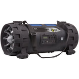 XX. Y P de 137j Altavoz Bluetooth Boom Box (NFC) con Radio FM Integrado, Entrada de batería/Audio para micrófono/Instrumento Musical/Reproductor MP3/Puerto USB Negro