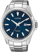 Citizen Reloj Analógico para Hombres de Eco-Drive con Correa en Titanio