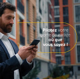 Somfy 1246362 - Pack de motorización para puerta de garaje Serenia®1100 io Connect con kit de conectividad | Para puertas de garaje Altura máx. 2.35 m y ancho máx. 4,5 m