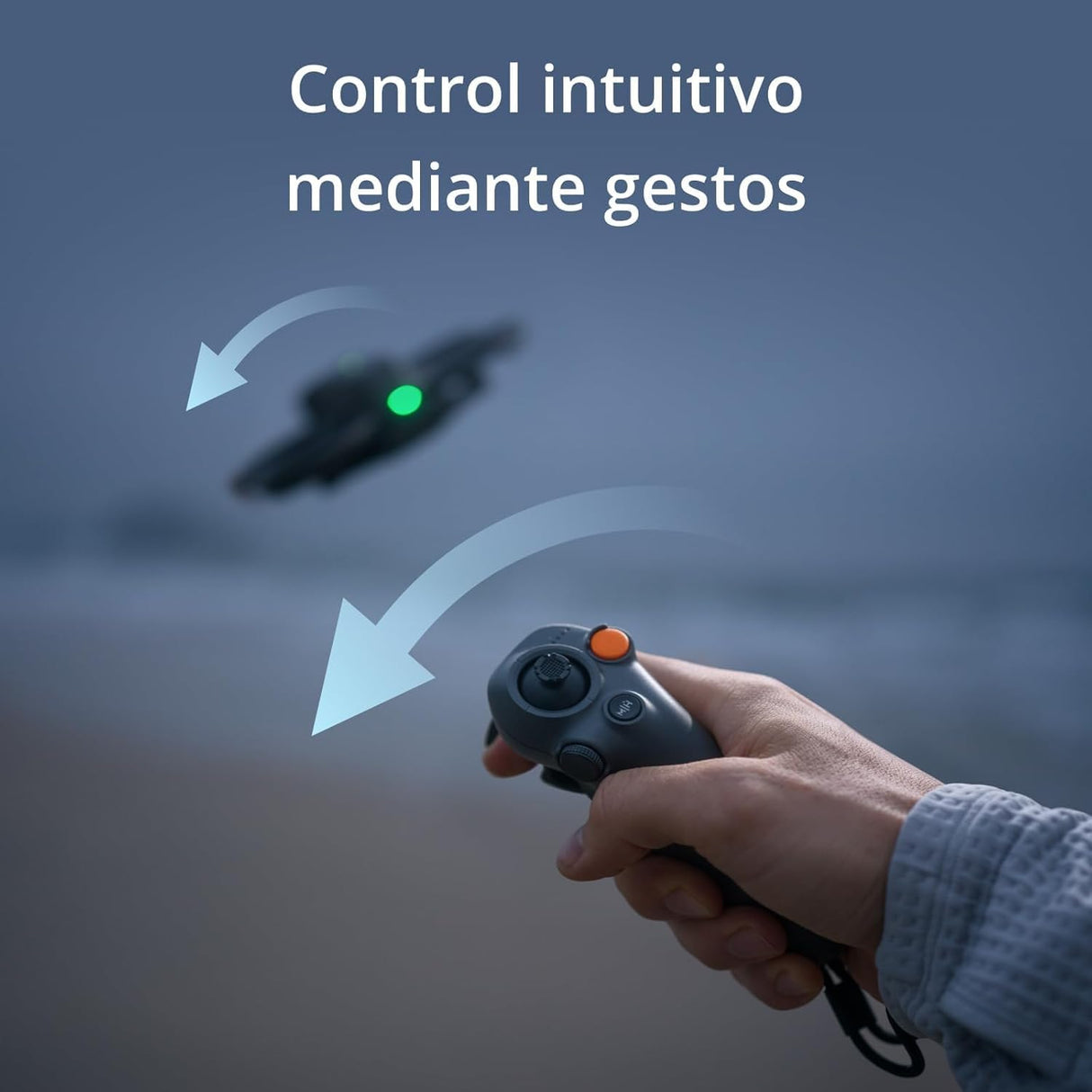 Pack DJI Avata 2 Vuelo Inteligente (tres baterías), dron FPV con cámara 4K, experiencia inmersiva, acrobacias con un toque, protector de hélices integrado, dron con cámara con Goggles N3 y RC Motion 3