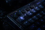 8Bitdo Retro 87 Mechanical Keyboard with Hot-Swappable Kailh Switches, RGB Backlight, Programmable Buttons, Wireless 2.4G/Bluetooth/USB-C for Windows and Android - Mecha Break: Panther - ANSI US