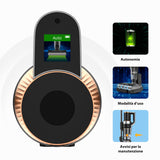 Jimmy HW10 Pro Aspirador Lavador, Limpiador 3 en 1 Inalámbrico Multisuperficie, 400 W, Asistente de Voz, Batería Extraíble con 80 Minutos de Autonomía, Pantalla LED y Autolimpieza