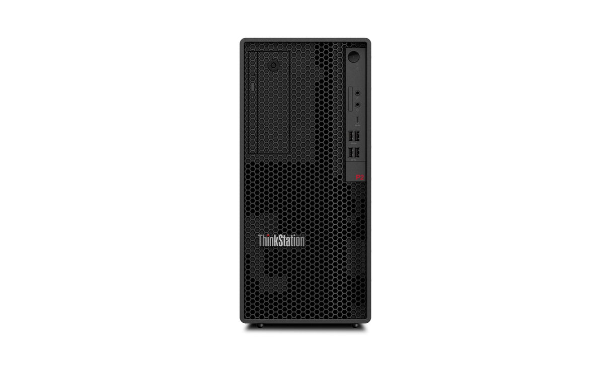 Lenovo ThinkStation P2 Tower Gen 2 30JQ - Torre - 1 x Core Ultra 7 265K - vPro Enterprise - RAM 32 GB - SSD 512 GB - Grabador de DVD - Intel Graphics - 1GbE - Win 11 Pro