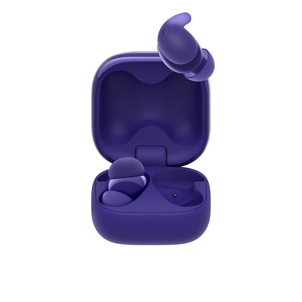 Sony LinkBuds Fit – Auriculares bluetooth True Wireless con Noise Cancelling - Cómodos todo el día, IPX4, Hi-Res Audio, Ambient Sound Mode, 21 h autonomía, conexión multipunto, iOS y Android - Violeta