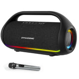 DYNASONIC S90 - Altavoz Bluetooth portatil IPX5 Waterproof. Altavoz Exterior inalambrico. Wireless Stereo. Reproductor de Sonido Potente. Micro-SD, USB.