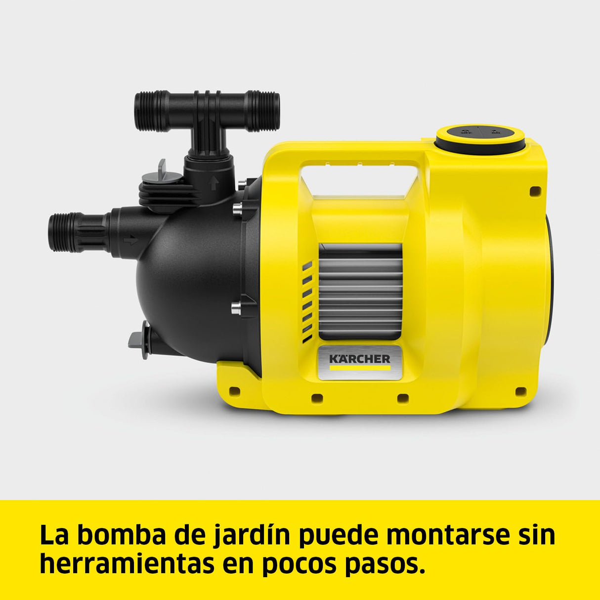 Kärcher BP 5.000 Garden Set Plus Bomba de Jardín, Caudal máx.: 5.000 l/h, Altura de Impulsión: máx. 40 m, Altura de Aspiración: máx. 8 m, Potencia de Motor: 650 Watt, Presión: máx. 4 bar
