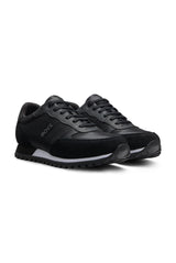 BOSS Hombres Parkour-L_Runn_NY_N Sneaker Negro 47 EU