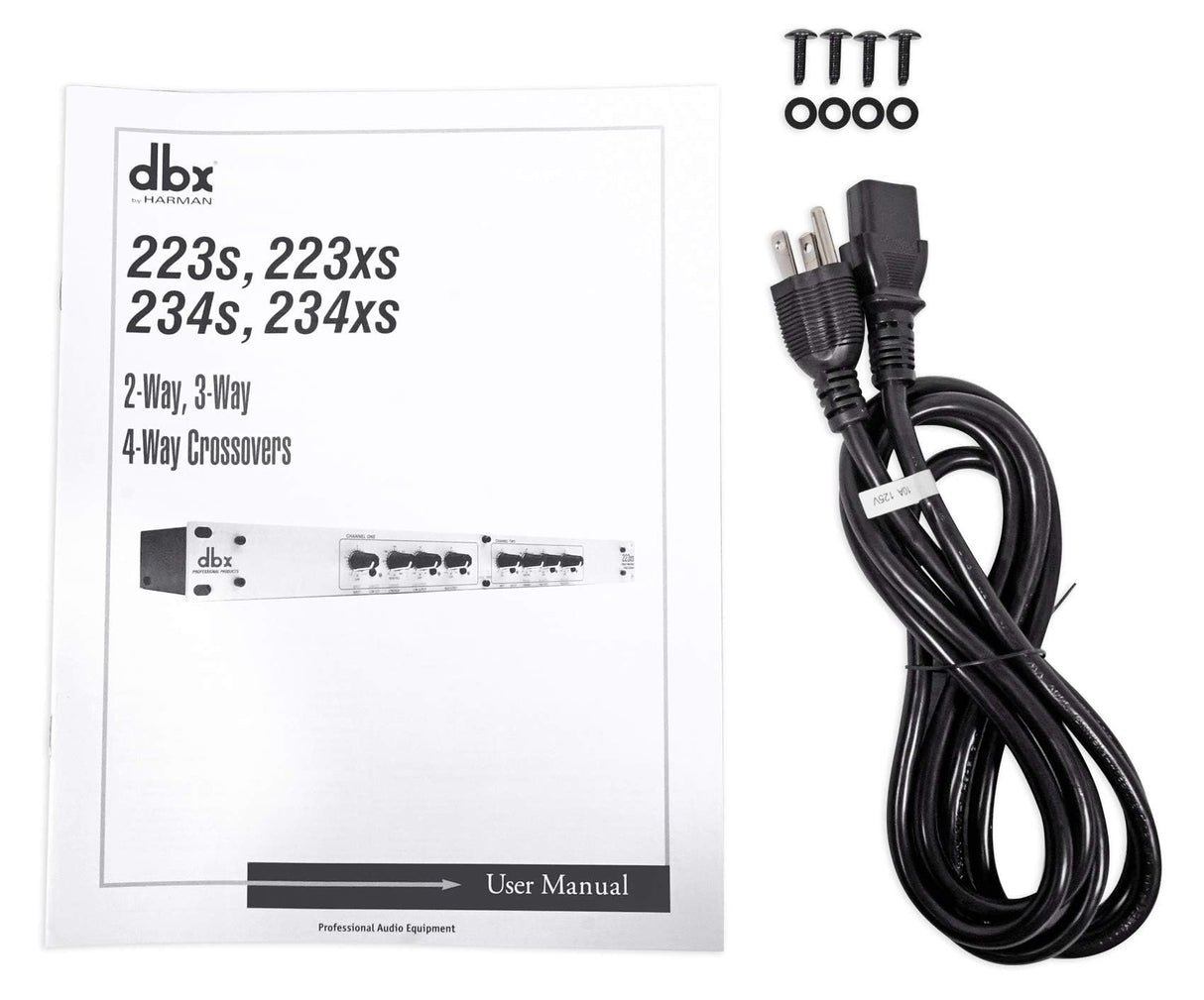 DBX 234S Stereo 2/3-Way/Mono 4-Way Crossover