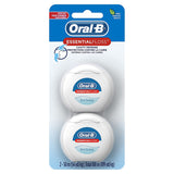 Oral-B EssentialFloss - Hilo dental para defensa de cavidades, 50 m, paquete de 2