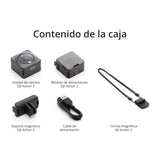 DJI Action 2 Power Combo - Cámara de Acción con Módulo de Extensión de Batería, Accesorios Magnéticos, Estabilización, 32G